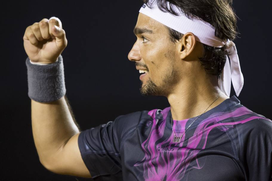 Fognini batte 1-6 6-2 7-5 Nadal e raggiunge la finale dell&#39;Open di Rio de Janeiro. AP